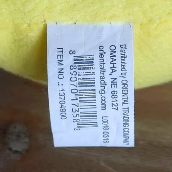 Minecraft Yellow Plush Toy โ 5"x5" โ Pre-Owned โ Pink Accents - Very Clean - Picture 9 of 10